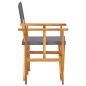 vidaXL Sedie da Regista 2 pz in Legno Massello di Acacia vidaXL Sedie da Regista 2 pz in Legno Massello di Acacia