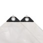 vidaXL Telone 650 g/m² 4x4 m Bianco vidaXL Telone 650 g/m² 4x4 m Bianco