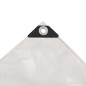vidaXL Telone 650 g/m² 4x4 m Bianco vidaXL Telone 650 g/m² 4x4 m Bianco