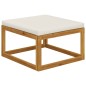 vidaXL Set Divani Giardino 5 pz con Cuscini Legno Massello di Acacia 