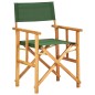 vidaXL Sedie da Regista 2 pz in Legno Massello di Acacia Verde vidaXL Sedie da Regista 2 pz in Legno Massello di Acacia Verde