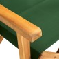 vidaXL Sedie da Regista 2 pz in Legno Massello di Acacia Verde vidaXL Sedie da Regista 2 pz in Legno Massello di Acacia Verde