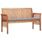 vidaXL Panca da Giardino a 3 Posti 150 cm Legno Massello di Acacia vidaXL Panca da Giardino a 3 Posti 150 cm Legno Massello di Acacia