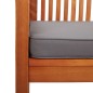 vidaXL Panca da Giardino a 3 Posti 150 cm Legno Massello di Acacia vidaXL Panca da Giardino a 3 Posti 150 cm Legno Massello di Acacia