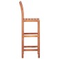 vidaXL Sedie da Bar 2 pz in Legno Massello di Acacia vidaXL Sedie da Bar 2 pz in Legno Massello di Acacia