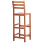 vidaXL Sedie da Bar 2 pz in Legno Massello di Acacia vidaXL Sedie da Bar 2 pz in Legno Massello di Acacia