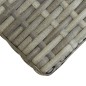 vidaXL Panchina da Giardino 120 cm Grigia Polyrattan e Legno Acacia vidaXL Panchina da Giardino 120 cm Grigia Polyrattan e Legno Acacia