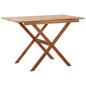 vidaXL Tavolo da Giardino 110x67x74 cm in Legno Massello di Acacia vidaXL Tavolo da Giardino 110x67x74 cm in Legno Massello di Acacia