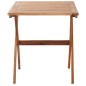 vidaXL Tavolo da Giardino 110x67x74 cm in Legno Massello di Acacia vidaXL Tavolo da Giardino 110x67x74 cm in Legno Massello di Acacia