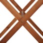 vidaXL Tavolo da Giardino 110x67x74 cm in Legno Massello di Acacia vidaXL Tavolo da Giardino 110x67x74 cm in Legno Massello di Acacia