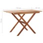 vidaXL Tavolo da Giardino 110x67x74 cm in Legno Massello di Acacia vidaXL Tavolo da Giardino 110x67x74 cm in Legno Massello di Acacia