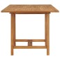 vidaXL Tavolo da Giardino Estensibile (110-160)x80x75 cm Massello Teak vidaXL Tavolo da Giardino Estensibile (110-160)x80x75 cm Massello Teak