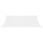 Parasole a Vela Oxford Rettangolare 4x7 m Bianco Parasole a Vela Oxford Rettangolare 4x7 m Bianco