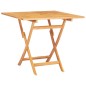 vidaXL Tavolo da Giardino Pieghevole 85x85x76cm Legno Massello di Teak vidaXL Tavolo da Giardino Pieghevole 85x85x76cm Legno Massello di Teak