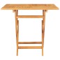 vidaXL Tavolo da Giardino Pieghevole 85x85x76cm Legno Massello di Teak vidaXL Tavolo da Giardino Pieghevole 85x85x76cm Legno Massello di Teak