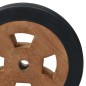 vidaXL Rotelle di Ricambio per Lettini Prendisole 2pz Massello di Teak vidaXL Rotelle di Ricambio per Lettini Prendisole 2pz Massello di Teak