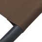 vidaXL Lettino da Giardino Marrone 200x90 cm in Acciaio vidaXL Lettino da Giardino Marrone 200x90 cm in Acciaio