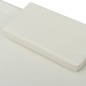 vidaXL Lettino da Giardino Crema 200x90 cm in Acciaio vidaXL Lettino da Giardino Crema 200x90 cm in Acciaio