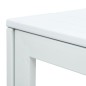 vidaXL Tavolino da Caffè Bianco 78x78x74 cm HDPE Aspetto Legno vidaXL Tavolino da Caffè Bianco 78x78x74 cm HDPE Aspetto Legno