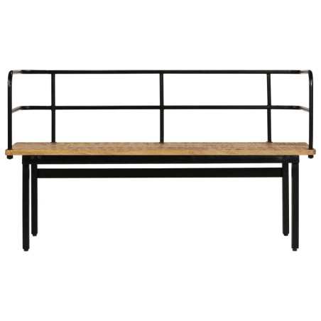 vidaXL Panca 120x40x70 cm in Legno Massello di Mango