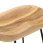 vidaXL Sgabelli da Bar Gavin 2 pz in Legno Massello di Mango vidaXL Sgabelli da Bar Gavin 2 pz in Legno Massello di Mango