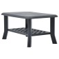 vidaXL Tavolino da Caffè Antracite 90x60x46 cm in Plastica vidaXL Tavolino da Caffè Antracite 90x60x46 cm in Plastica