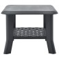 vidaXL Tavolino da Caffè Antracite 90x60x46 cm in Plastica vidaXL Tavolino da Caffè Antracite 90x60x46 cm in Plastica