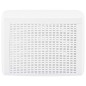 vidaXL Tavolino Bianco 54x54x36,5 cm in Plastica vidaXL Tavolino Bianco 54x54x36,5 cm in Plastica