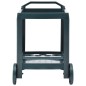 vidaXL Carrello per Bevande Verde 69x53x72 cm in Plastica vidaXL Carrello per Bevande Verde 69x53x72 cm in Plastica