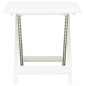 vidaXL Tavolo da Giardino Bianco 79x72x70 cm Plastica vidaXL Tavolo da Giardino Bianco 79x72x70 cm Plastica