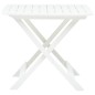 vidaXL Tavolo da Giardino Bianco 79x72x70 cm Plastica vidaXL Tavolo da Giardino Bianco 79x72x70 cm Plastica