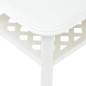 vidaXL Tavolino da Caffè Bianco 90x60x46 cm in Plastica vidaXL Tavolino da Caffè Bianco 90x60x46 cm in Plastica