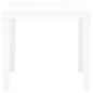 vidaXL Tavolo da Giardino Bianco 78x78x72 cm in Plastica vidaXL Tavolo da Giardino Bianco 78x78x72 cm in Plastica