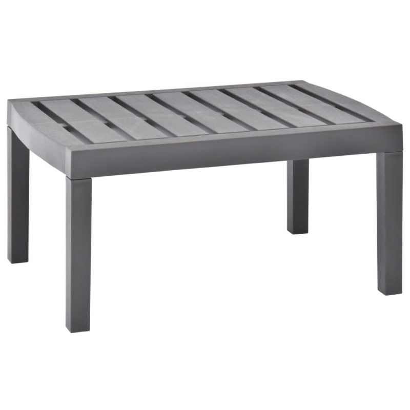 vidaXL Tavolo da Giardino Moca 78x55x38 cm in Plastica vidaXL Tavolo da Giardino Moca 78x55x38 cm in Plastica