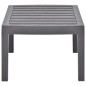 vidaXL Tavolo da Giardino Moca 78x55x38 cm in Plastica vidaXL Tavolo da Giardino Moca 78x55x38 cm in Plastica