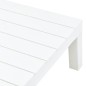 vidaXL Tavolo da Giardino Bianco 78x78x31 cm in Plastica vidaXL Tavolo da Giardino Bianco 78x78x31 cm in Plastica