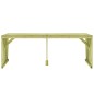 vidaXL Tavolo da Giardino 220x101,5x80 cm in Legno di Pino Impregnato vidaXL Tavolo da Giardino 220x101,5x80 cm in Legno di Pino Impregnato