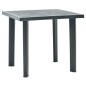 vidaXL Tavolo da Giardino Verde 80x75x72 cm in Plastica vidaXL Tavolo da Giardino Verde 80x75x72 cm in Plastica