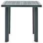 vidaXL Tavolo da Giardino Verde 80x75x72 cm in Plastica vidaXL Tavolo da Giardino Verde 80x75x72 cm in Plastica