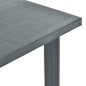 vidaXL Tavolo da Giardino Verde 80x75x72 cm in Plastica vidaXL Tavolo da Giardino Verde 80x75x72 cm in Plastica
