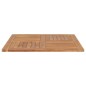 vidaXL Piano del Tavolo Legno Massello di Teak Quadrato 90x90x2,5 cm vidaXL Piano del Tavolo Legno Massello di Teak Quadrato 90x90x2,5 cm