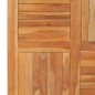 vidaXL Piano del Tavolo Legno Massello di Teak Quadrato 90x90x2,5 cm vidaXL Piano del Tavolo Legno Massello di Teak Quadrato 90x90x2,5 cm