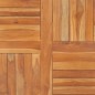 vidaXL Piano del Tavolo Legno Massello di Teak Quadrato 90x90x2,5 cm vidaXL Piano del Tavolo Legno Massello di Teak Quadrato 90x90x2,5 cm