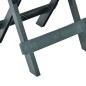 vidaXL Tavolo da Giardino Pieghevole Verde 45x43x50 cm in Plastica vidaXL Tavolo da Giardino Pieghevole Verde 45x43x50 cm in Plastica