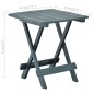 vidaXL Tavolo da Giardino Pieghevole Verde 45x43x50 cm in Plastica vidaXL Tavolo da Giardino Pieghevole Verde 45x43x50 cm in Plastica