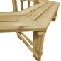 vidaXL Panchina da Giardino 240 cm in Legno di Pino Impregnato vidaXL Panchina da Giardino 240 cm in Legno di Pino Impregnato