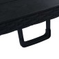 vidaXL Tavolo da Giardino Pieghevole Nero 180x75x72 cm in Rattan HDPE vidaXL Tavolo da Giardino Pieghevole Nero 180x75x72 cm in Rattan HDPE