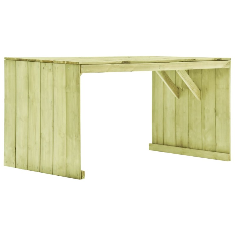 vidaXL Tavolo da Giardino 150x87x80 cm in Legno di Pino Impregnato vidaXL Tavolo da Giardino 150x87x80 cm in Legno di Pino Impregnato