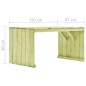 vidaXL Tavolo da Giardino 150x87x80 cm in Legno di Pino Impregnato vidaXL Tavolo da Giardino 150x87x80 cm in Legno di Pino Impregnato
