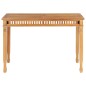 vidaXL Tavolo da Pranzo per Giardino 120x65x80 cm in Massello di Teak vidaXL Tavolo da Pranzo per Giardino 120x65x80 cm in Massello di Teak